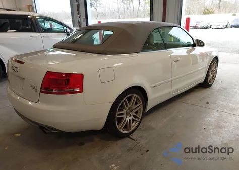 2009 Audi A4 2.0T Cabriolet Quattro from USA, damaged, VIN WAUDF48H19K010584